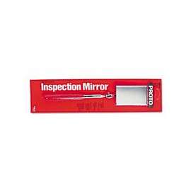 Inspection Mirrors, 2 1/8 in x 3 1/2 in, 11 1/4 in-15 1/2 in L