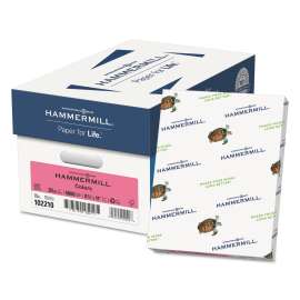 Colors Print Paper, 20lb, 8.5 x 11, Cherry, 500/Ream