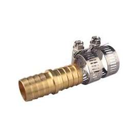 Landscapers Select GB-9411-3/4 Hose Mender, 3/4 in, Male, Brass, Brass and Silver