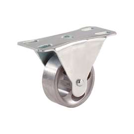 Shepherd Hardware 9781 Rigid Caster, 3 in Dia Wheel, 1-1/4 in W Wheel, Cast Iron Wheel, 250 lb