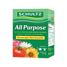 Schultz SPF70690 Plant Fertilizer, 5 lb, Powder, 20-20-20 N-P-K Ratio