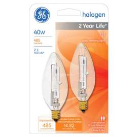 GE2PK 40W Halo DecoLamp