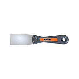 ALLWAY TOOLS T15F Putty Knife, 1-1/2 in W Blade, Steel Blade, Steel Handle