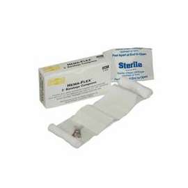 Bandage Compress, 2 in x 4 yd, Gauze, 4/Box