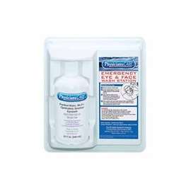 Eye & Skin Flush Emergency Station/Replacement Bottles, 32 oz