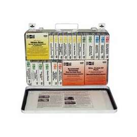 36 Unit Steel First Aid Kits, Weatherproof Steel, Wall Mount