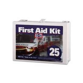 25 Person Industrial First Aid Kits, Steel (non-gasketed), Wall Mount