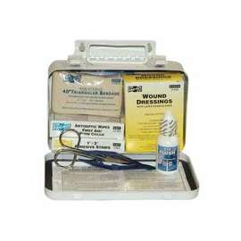 10 Person Vehicle First Aid Kits, Weatherproof Steel