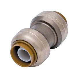SharkBite U008LFA4 Pipe Coupling, 1/2 in, 200 psi Pressure