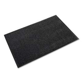 Dust-Star Microfiber Wiper Mat, 36 x 60, Charcoal