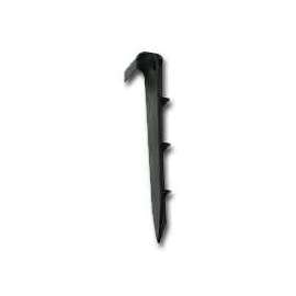 Raindrip R398CT Cleated Tubing Stake, 6 in L, Plastic