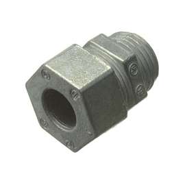 Halex 21692 Cord Connector, 1/2 in, Zinc