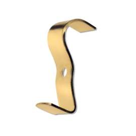 OOK 50571 Wide Molding Hook, Brass