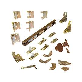 Johnson Hardware 1700606H Bi-Fold Hardware Set, For Panels