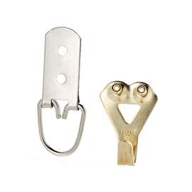 OOK 55075 Perfect Hang Kit, 50 lb, Steel, Brass