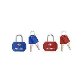 PADLOCK ALUM K/D TBLR PK2