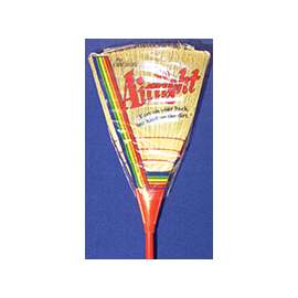 Zephyr Airlight 32150 Broom, Broomcorn Bristle, Wood Handle