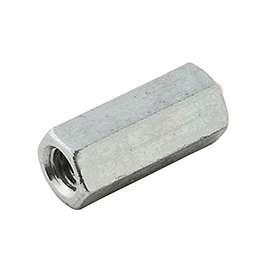 Stanley Hardware 4004BC Series N227-900 Coupling Nut, 7/16-20 in Thread, UNF, Steel