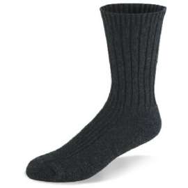 WMNS MED BLK MerinoSock