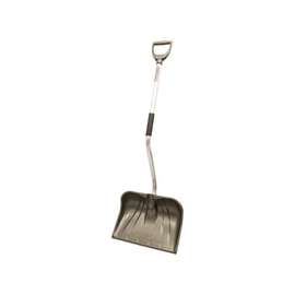 RUGG Lite-Wate 26PBSLW-S Snow Shovel and Pusher, 18 in W Blade, Polyethylene Blade, Aluminum Handle, D-Shaped Handle