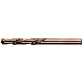 Left-Hand Mechanics Length Cobalt High Speed Steel Drill Bits, 3/16 in, Split