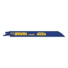 Metal Cutting Reciprocating Blades with WeldTec, 8 in x 0.738 in, 18 TPI, 25/PK