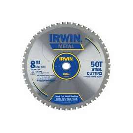 Metal Cutting Blades, 8 in, 50 Teeth
