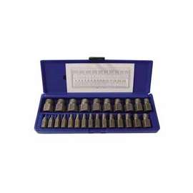 Hex Head Multi-Spline Screw Extractors - 532 Series - Plastic Case Sets
