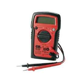 GB GDT-3200 Multimeter, 500 VAC, 600 VDC, 20 MOhm, Digital, LCD Display, Red