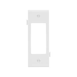 Eaton Cooper Wiring STC26 STC26W Wallplate, 4-1/2 in L, 2-3/4 in W, 1 -Gang, Polycarbonate, White, High-Gloss