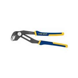 GrooveLock Pliers, 10 in, V-Jaws, 16 Adj.
