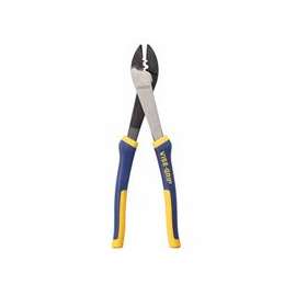 Forged Crimpers, 10 in, 10-22 AWG, Blue/Yellow