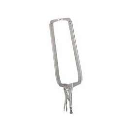 Locking C-Clamps with Regular Tips, Vise Grip, 15 1/2 in Throat Depth