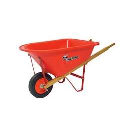 TRUE TEMPER KPWBLW5 Wheelbarrow, Poly, 16 in Wheel