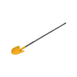 TRUE TEMPER KSM Kids Shovel, 8-1/2 in W Blade, Steel Blade, Hardwood Handle, 36 in L Handle