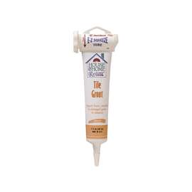 Red Devil House & Home Restore 0438 Tile Grout, Paste, Ammonia, Mild Acrylic, White, 5 oz Squeeze Tube