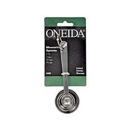 Oneida 54209 Measuring Spoon Set, Stainless Steel
