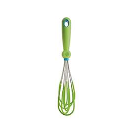 Zing! 93008 Kitchen Whisk, Non-Slip Grip Handle, 10 in OAL, Silicone