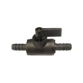 VALLEY INDUSTRIES PBV-38HB-CSK Hose Valve, Hose x Barb, 150 psi Pressure, Polypropylene