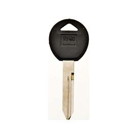 HY-KO 12005Y159 Key Blank, Brass, Nickel, For: Chrysler, Dodge, Eagle, Jeep, Plymouth Vehicles
