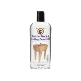 HOWARD BBB012 Cutting Board Oil, 12 oz Bottle, Light Tan, Gel