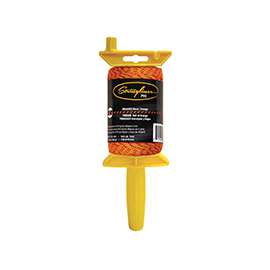 Stringliner 25491 Line Reel, 500 ft L Line, Black/Orange Line
