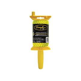 Stringliner 25494 Line Reel, 500 ft L Line, Black/Fluorescent Yellow Line