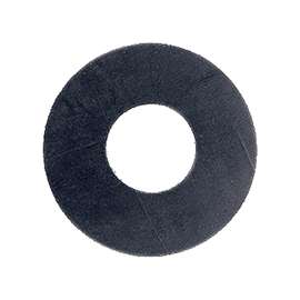 Danco 35318B Faucet Washer, #34, 3/8 in ID x 7/8 in OD Dia, 3/32 in Thick, Rubber, For: Central Brass, Calco Faucets