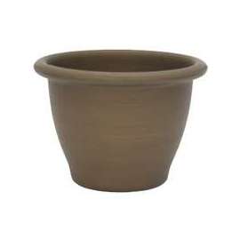 Southern Patio Toscana TN1206AB Planter, 8.88 in H, Round, Plastic, Antique Bronze