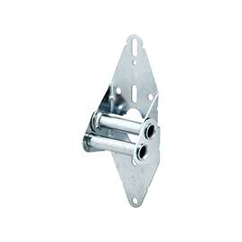 Prime-Line GD 52106 Garage Door Hinge, Steel, Galvanized, Non-Removable Pin, Surface Mounting