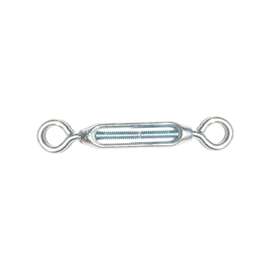 ProSource LR328 Turnbuckle, 7/32 in Thread, Eye, Eye, 6-1/2 in L Take-Up, Aluminum
