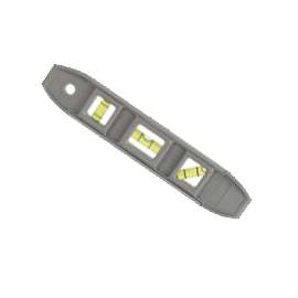 Johnson 8500M Torpedo Level, 9 in L, 3-Vial, Magnetic, Aluminum