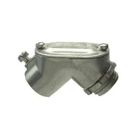 Halex 14307 Pull Elbow, 3/4 in, Zinc