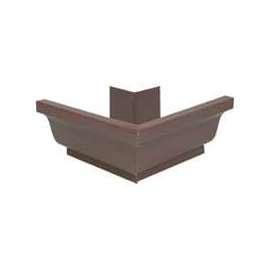 Amerimax 2520219 Gutter Miter, Aluminum, Brown